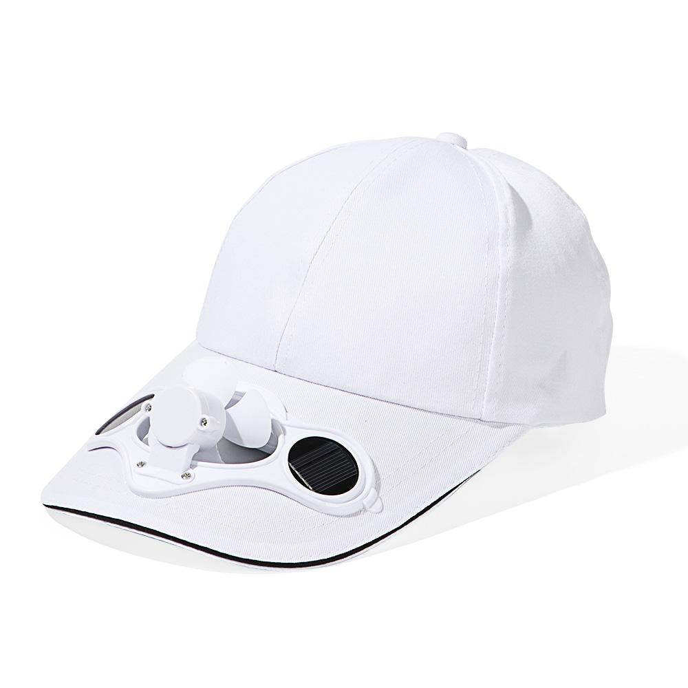 Novelty Fan Cooling Baseball Hat Solar Outdoor Sport Cap Summer Camping Hiking Travel Hat For Women Men