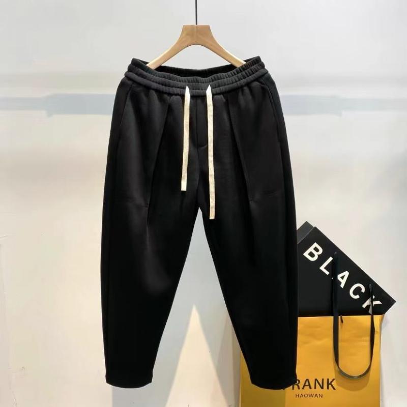 Autumn Winter Men's Casual Sweatpants Wide Leg Trousers Men's Loose Trousers Casual Simple Versatile Pants