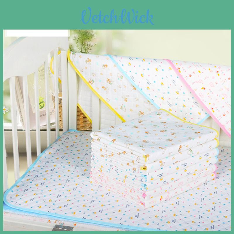 Tappetino assorbente per bambini con cotone, protezione per letto assorbente per la sicurezza del letto di neonati e bambini piccoli