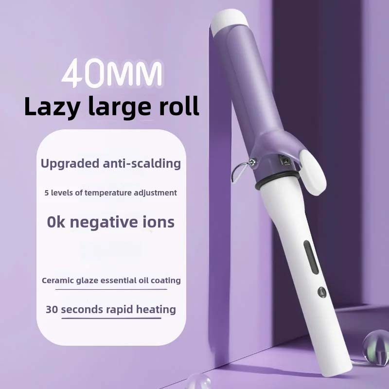 Curling Wand Fast Heated Hair Curler Professional Hair Curler Curling Wand With Big Wave Electric Curler Hair Styling Tool
