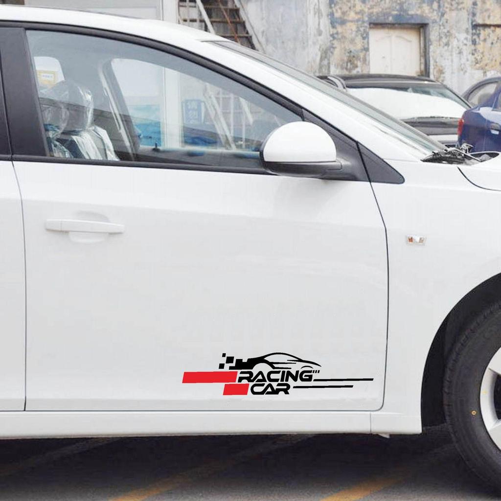 Creative C43 Racing Sticker Set: Personalize, Cover Scratches