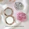 1PCS Portable Mini Mirror Retro Rose Flower Small Pocket Makeup Mirror Double Sided Hand Mirrors Compact Cosmetic Beauty Tool