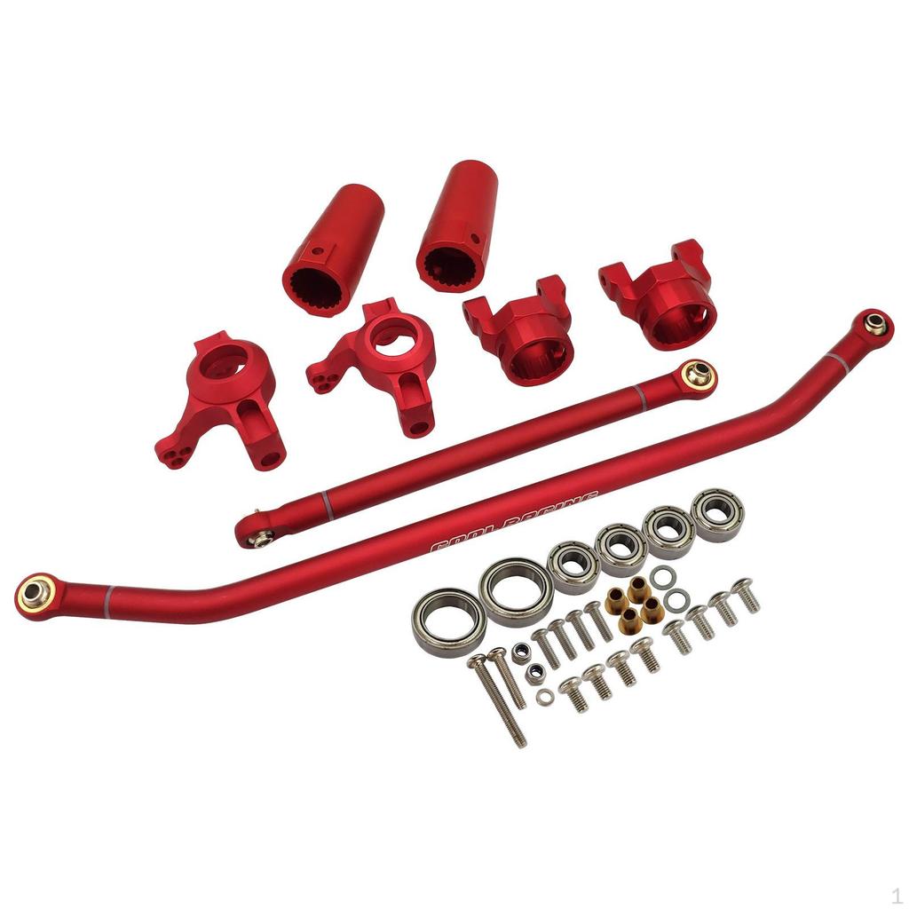 1/10th RC Crawler Car Aluminum Steering age Kit for Axial Wraith Upgrades accessories