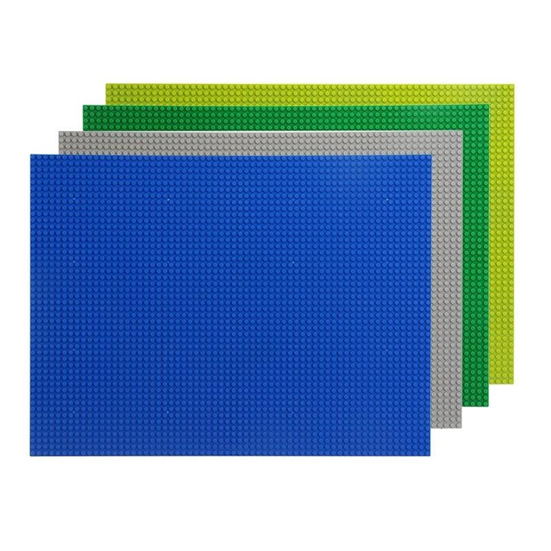 48x64 Dots Large Baseplate for Building Block Set , DIY Assembly Wall Mount Board, Compatible with Major Brands, Kids Children Gift Present Toy