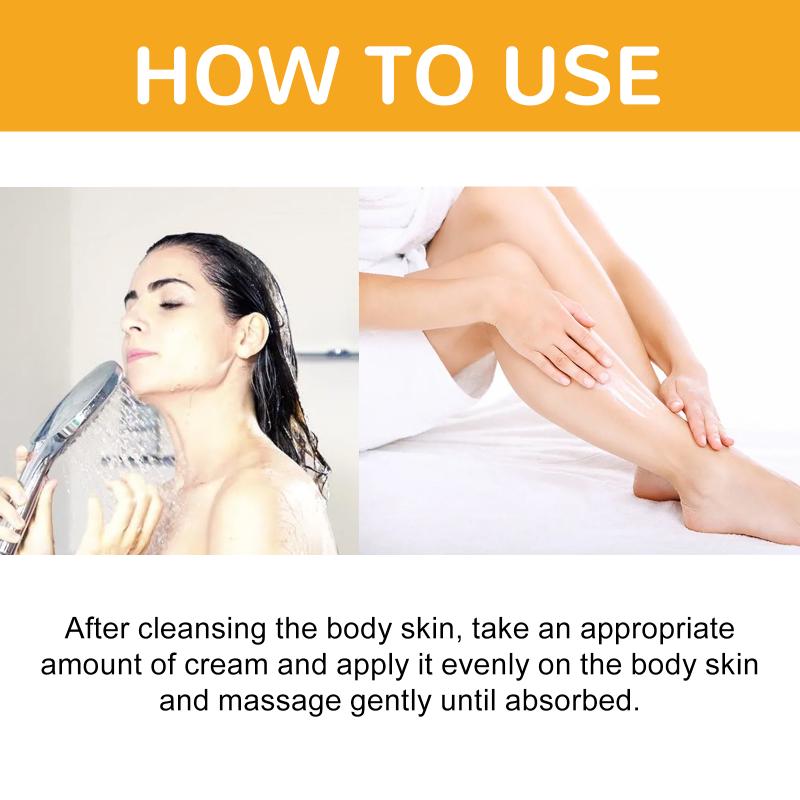 Oceaura Vc Body Brightening Cream Hydrating Nourishing Repair Dry Dull Skin Smooth Moisturizing Daily Body Care Cream