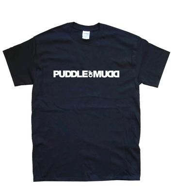 Men's and Women's T-shirts PUDDLE OF MUDD New Graphic T-SHIRT Sizes S M L XL XXL 3 4 XL Colours Black White