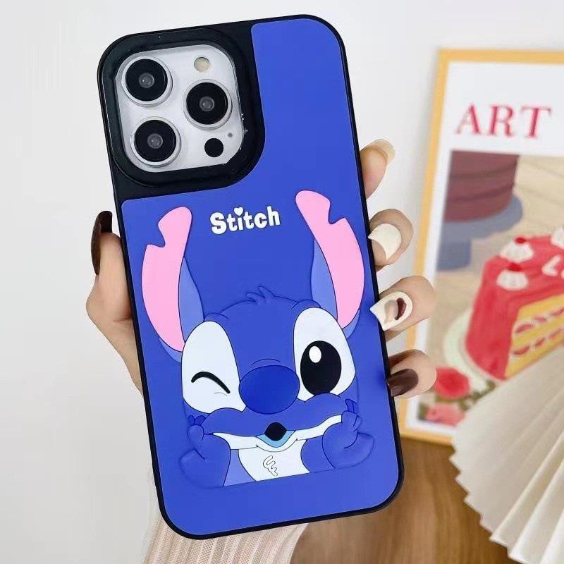 Cartoon 3D Stereo Protective Case for 15Pro Phone