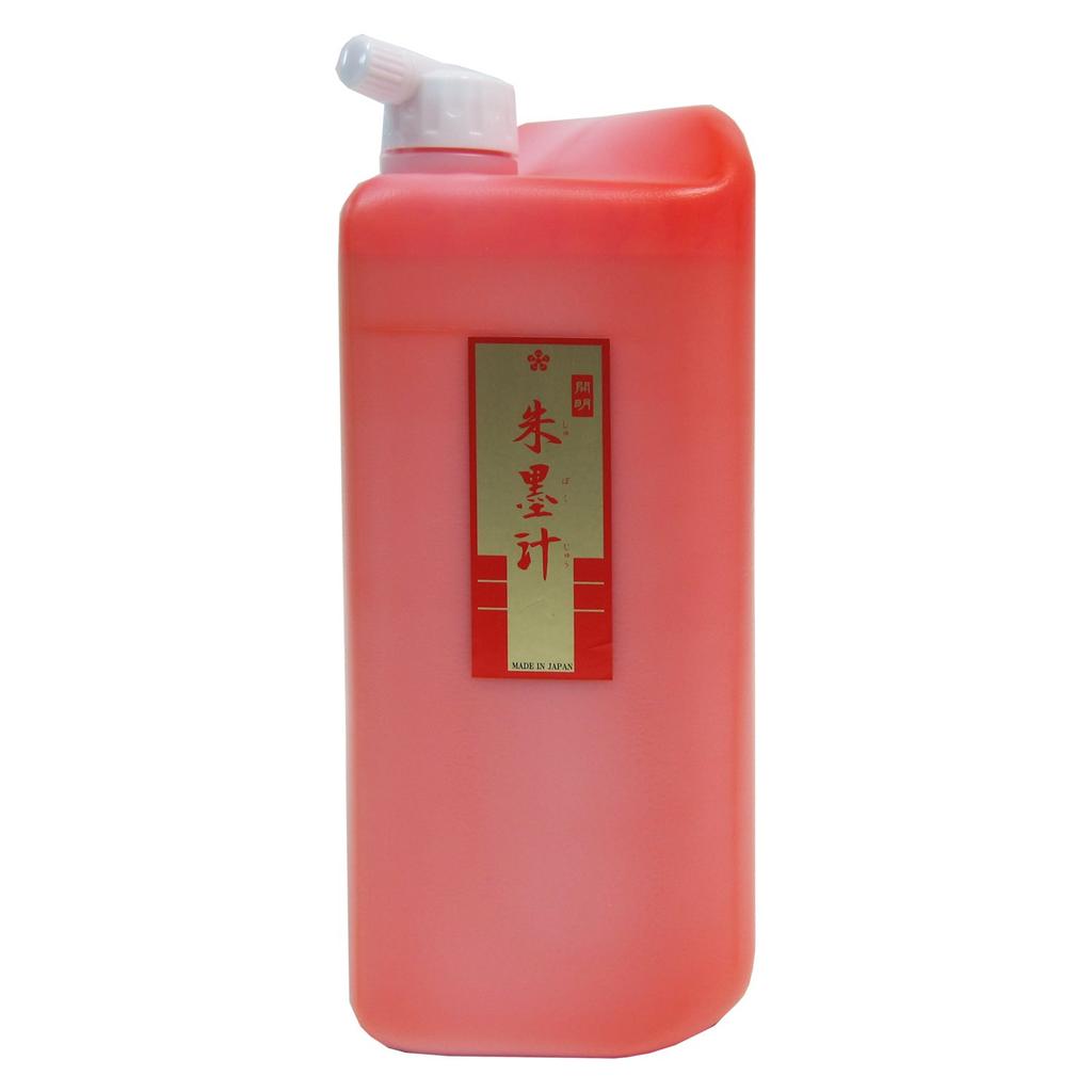 Kaimei Vermilion BO8011 Ink, 1.8L, Red,