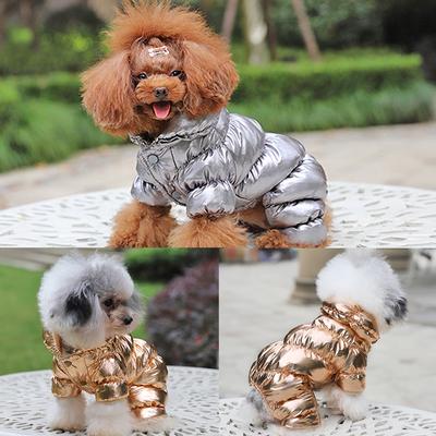 Clothes For Small Medium Dogs Winter Pet Coat Waterproof Dog Jackets Jumpsuit Warm Fleece Chihuahua Yorkshire Clothing Overalls