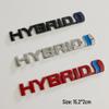 HYBRID Metal Car Logo Sticker for Corolla - Rear Decal