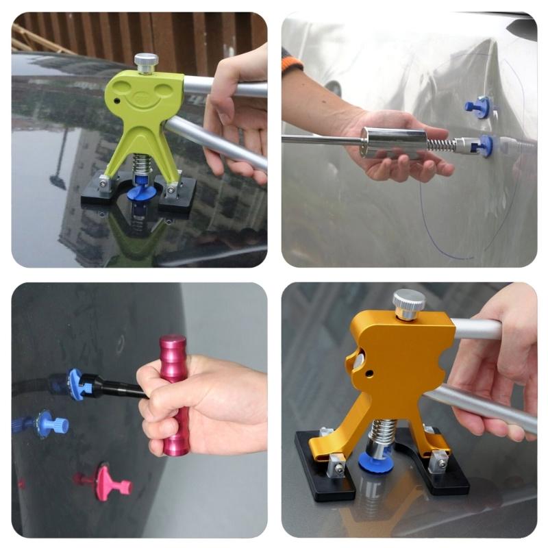 5/12Pcs Glues Tabs Dent Removal Tool Dent Removal Tool Car Body Glues Tabs Auto Maintenance Tool