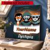 Incredibox Customize Your Name Diamond Painting Round Diamond Diy Frameless Holiday Artwork Suitable For Home Office Wall Decoration