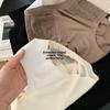 Lady Summer Sexy Small Lace No Trace Ice Silk Breathable High Waist Not Clip Hip Briefs