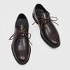 Cleanfit pointed minimalist commuter derby shoes brown thin-soled casual leather shoes men's A13