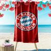 FC Bayern Munchen Print Beach Towel, Large Soft Quick Dry Towel for Beach Camping Swimming