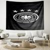 1 Stück Deutscher Fußball-Emblem Gedruckte Wandteppich Raumdekoration Wandbehang für Wohnzimmer Schlafzimmer, Studentenwohnheim, Geburtstags- und Weihnachtsgeschenke