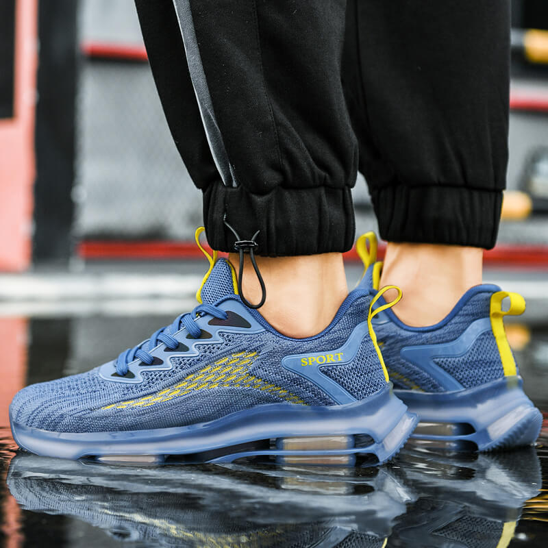 Men 'S Casual Male Sneakers Fashion Blue Comfortable Running Tennis Walking Jogging Trainer Athletic Luxury Sports Shoes For Men