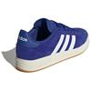 adidas Grand Court Base 00s Synthetic Leather Abrasion Resistant Low Top Skateboard Shoes Unisex Blue White IH1039