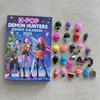 Kpop Dämonenjäger Adventskalender Huntrix Rumi Mira Zoey SAJA Boys Derpy Tiger Neujahrsdeko Weihnachts-Countdown Spielzeug Geschenke