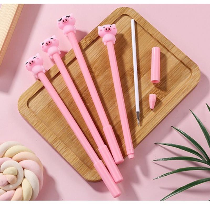 1Pc Cartoon Pink Pig Pen for School & Office | Smooth Writing & Quick-Drying Back To School Gifts During The Back To School Season Suitable for Scho