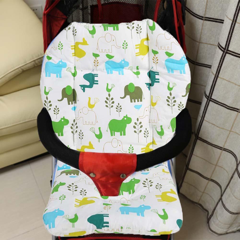 Poussette Siège Poussette Siège Auto Bébé Chariot Pad Cool Liners glace mat 2PCS