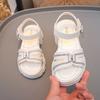Cool Girl Sandals | Hook & Loop Open-Toe Casual Sport Sandals Fashionable Soft Kids Shoes Elegant Children's Shoes