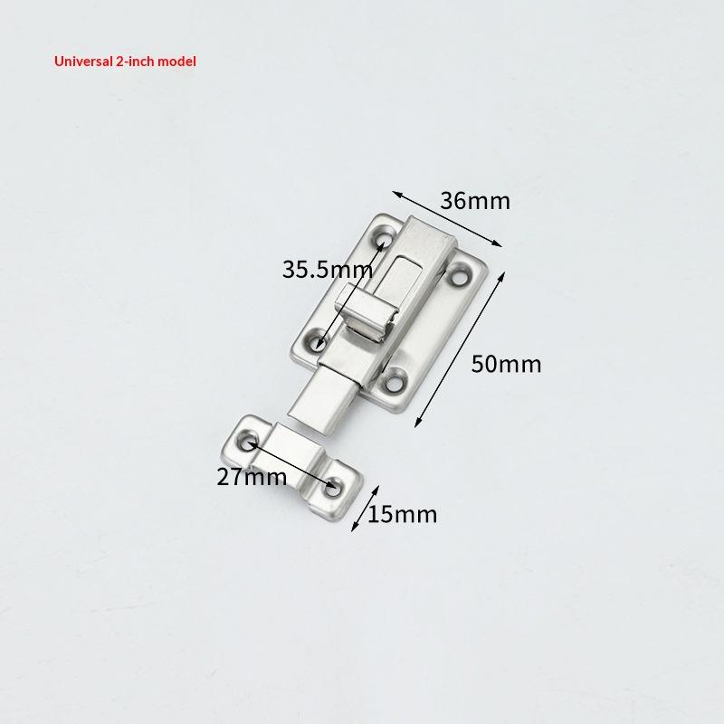 

Самозасувна засувка Захисний болт-засувка Протиугінні пружинні засувки Нержавіюча сталь Шафні петлі Меблеві приналежності Фурнітура A1