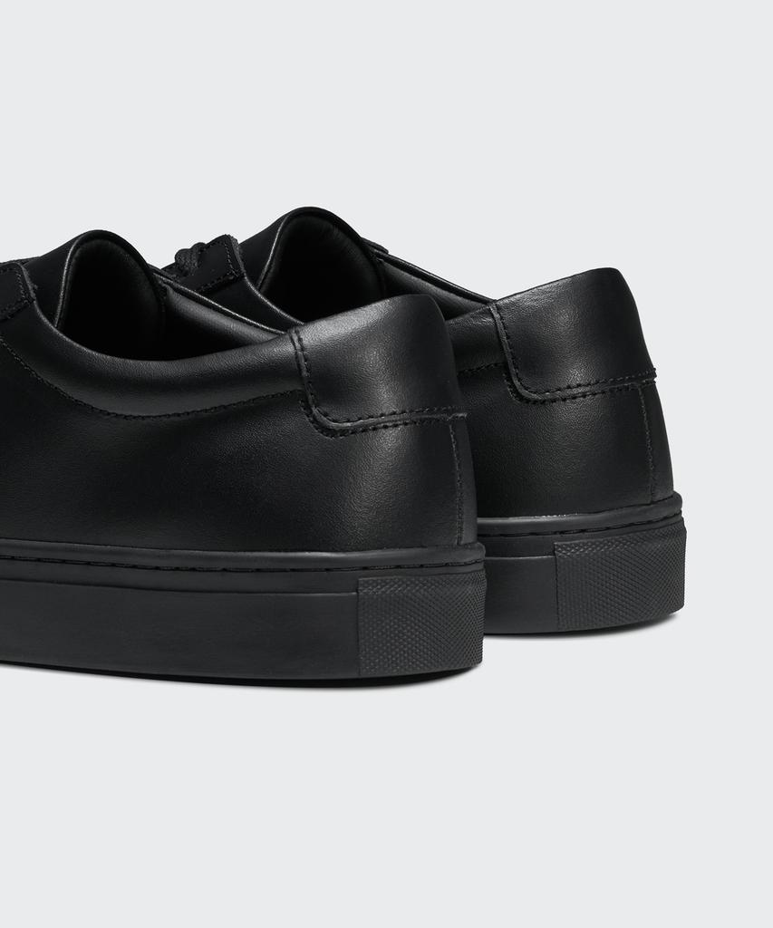 Musinsa Standard Leather Court Sneakers Mark 2 [Black] (B Type)