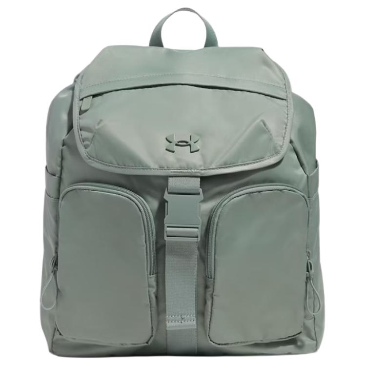 Under Armour Nylon Backpack Regular Women s Silicon Dioxide Green 1381906-348