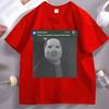 John Pork Meme T Shirt Brainrot Tee Teenager Unisex Unisex Cotton Short Sleeve Tshirt Comfortable Casual Round Neck Tshirt Clothes
