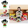 Powerpuff Girls Blossom Plush Toy Cartoon Stuffed Animal For Kids And Collectors