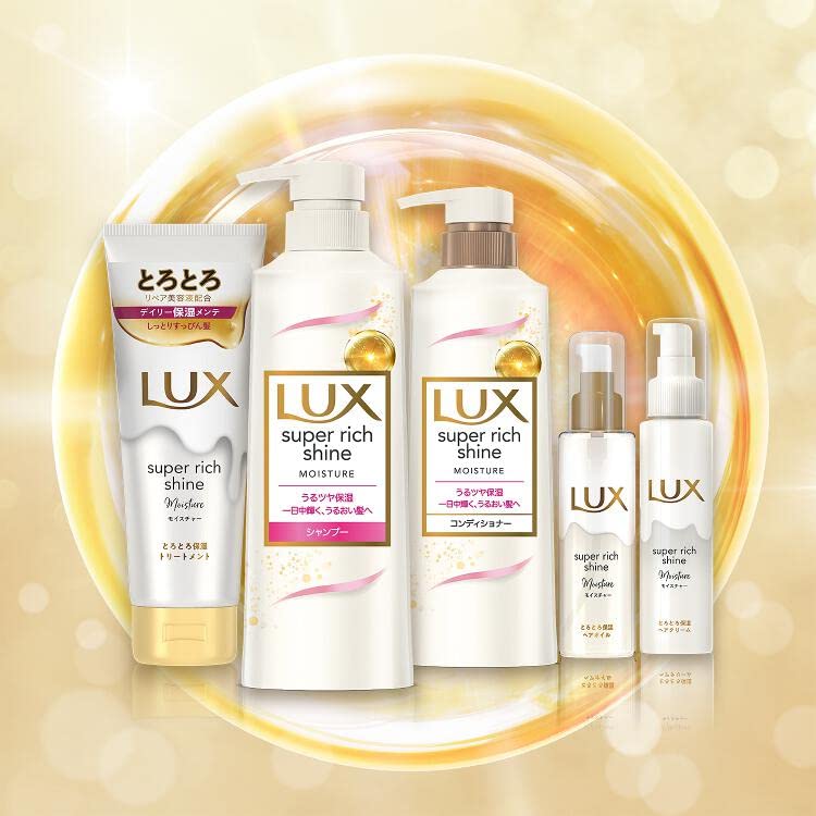 LUX Super Rich Shine Moisture Shampoo Pump 400g
