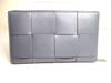 Authentic BOTTEGA VENETA Cassette Gray Leather Zip Around Wallet Long Wallet #b251 Open box