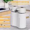 Infrared Sensor Double-Head Soap Dispenser Foam+Liquid Soap Dispenser  Commercial Use