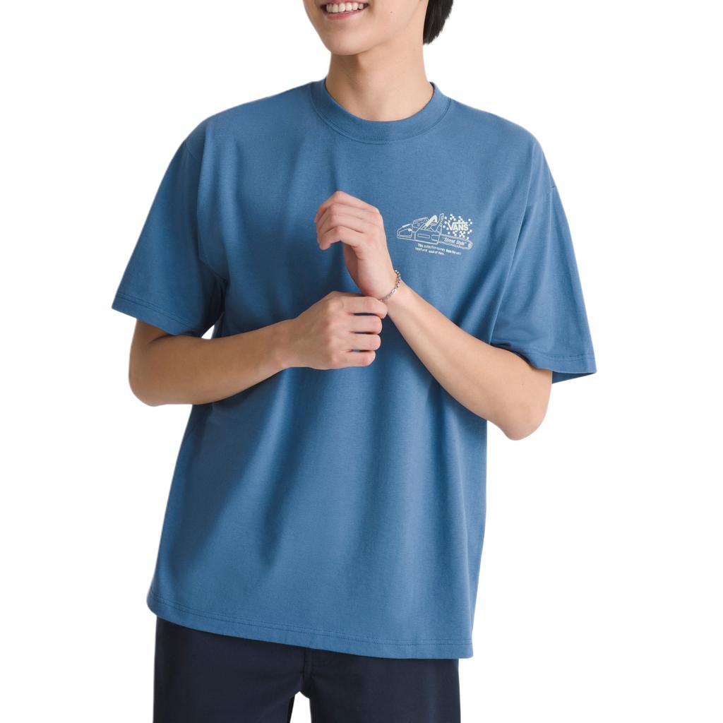 Vans Dirt Trip Cotton Round Neck Hand-Painted Print Short Sleeve T-Shirt Men Tops VN000X025TU