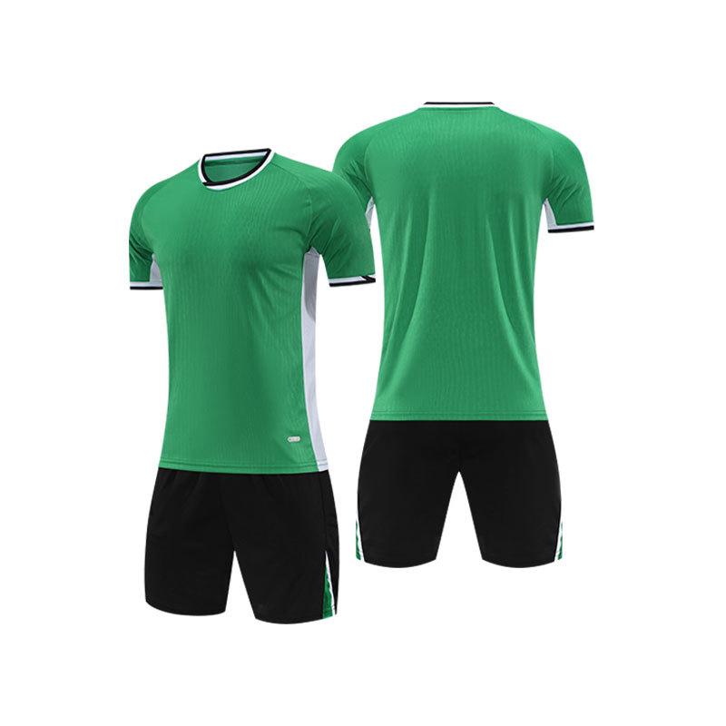 Short-sleeved Football Jersey Set, Competition Training Jersey, Adults and Children with The Same Jersey, Breathable Football Shirt