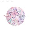 Pink Butterfly Birthday Party Supplies: Disposable Plates, Cups, Tablecloth, Banners, and Balloons for Girls