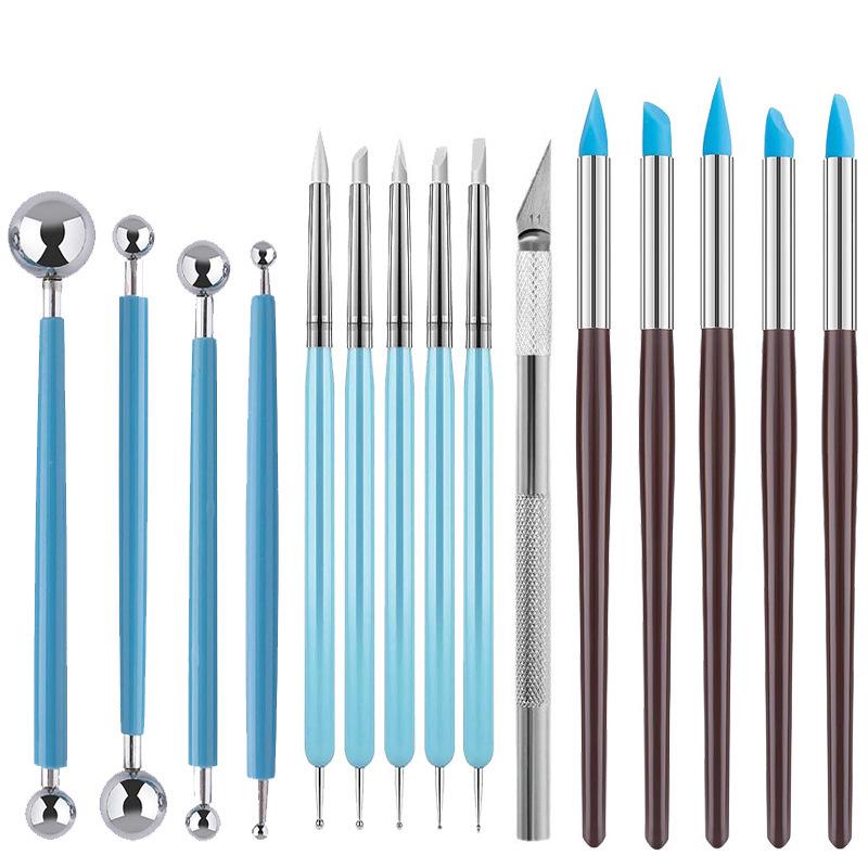 Double-Headed Nail Art Dotting Pen Tool
