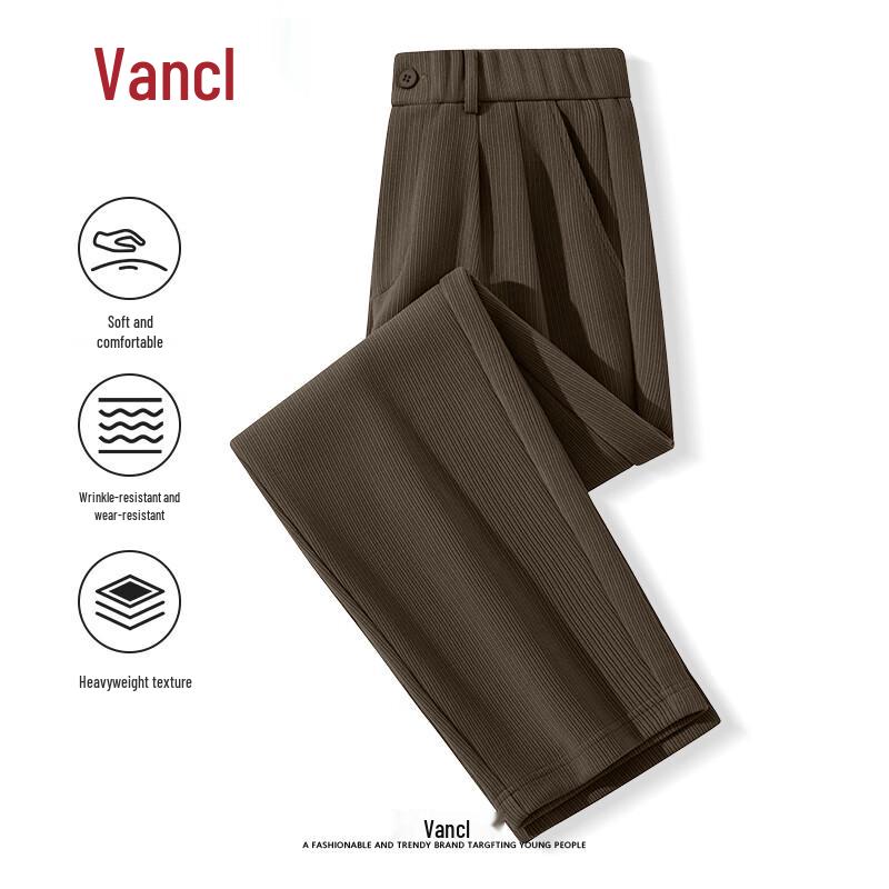 

VANCL Men s Winter Fleece-Lined Straight Leg Pants 2XL