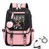 Print Backpack for Students School and Campus