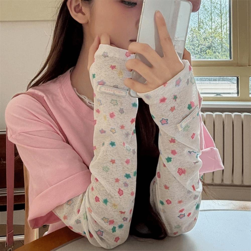 Breathable Arm Sleeves Thumb Hole Cycling Sleeves New Arm Covers Outdoor Activities