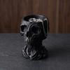 Small Item Storage Bowl 3D Printed Gothic Skull Decorative Catchall Bowl, Holder for Key Unique Entryway Coin Jewelry, Dark Art Desktop Ornament Home