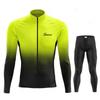 Rvouei Pro Team 2026 Spring and Fall Mens Long Sleeve Cycling Sets Bicycle Clothing Mountain Bike Clothes Suits Ropa Ciclismo