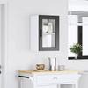 VidaXL Armoire murale de cuisine avec porte en verre Porto noir 854008