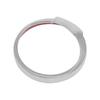 HDBUBALUS Motorcycle Speedometer Trim Ring Bezel Visor Cover for Trike Aluminum 4-inch Harley-Davidson Sportster, Dyna, Breakout, Touring, Electra,