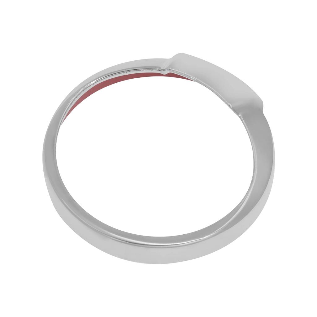 HDBUBALUS Motorcycle Speedometer Trim Ring Bezel Visor Cover for Trike Aluminum 4-inch Harley-Davidson Sportster, Dyna, Breakout, Touring, Electra,