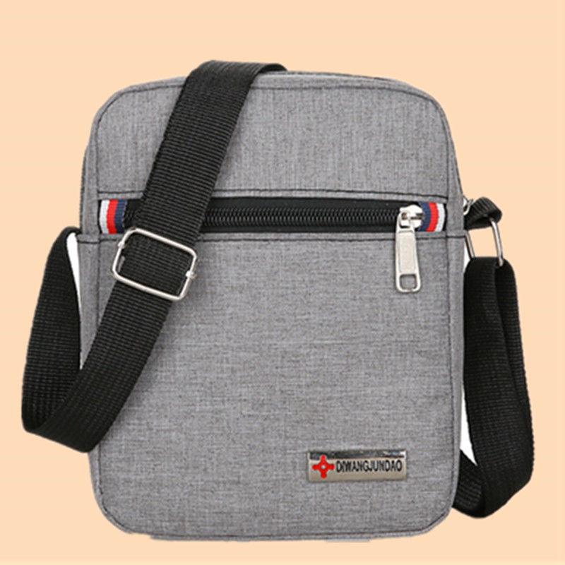 Waterproof Multi-Layer Korean Style Men's Crossbody Money Bag