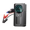 Car-Mounted Emergency Power & Inflator: Jump Starter, Wireless Charger, Tire Pump Combo.