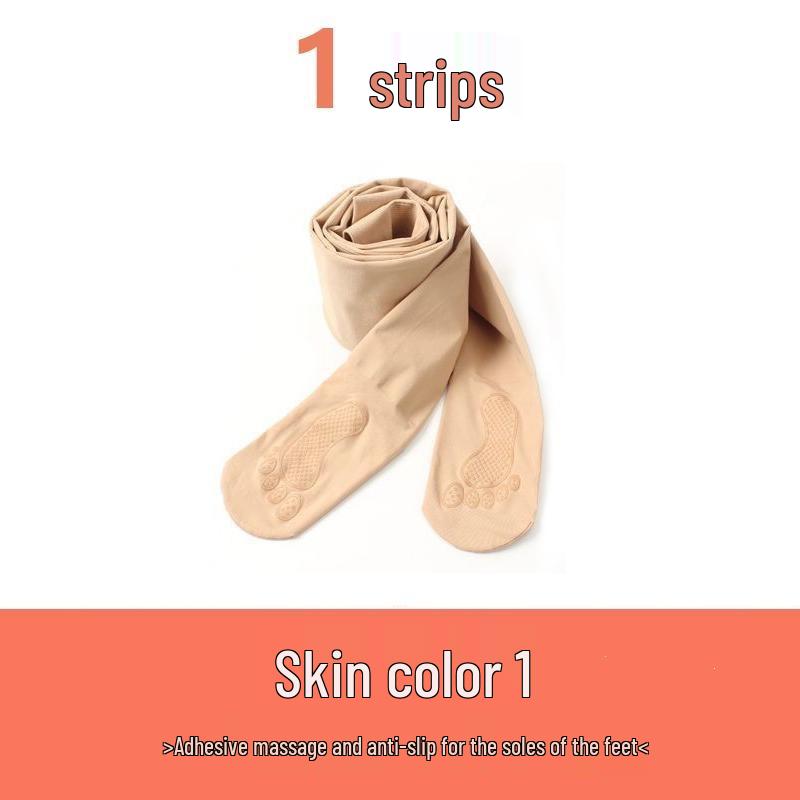 

Steel Wire Stockings: Spring & Autumn Water-Glow Anti-Snag Pantyhose - Skin Tone Concealing, Slimming, Thin Base Layer for Women. Standard 80-120 lbs, No Silicone Base
