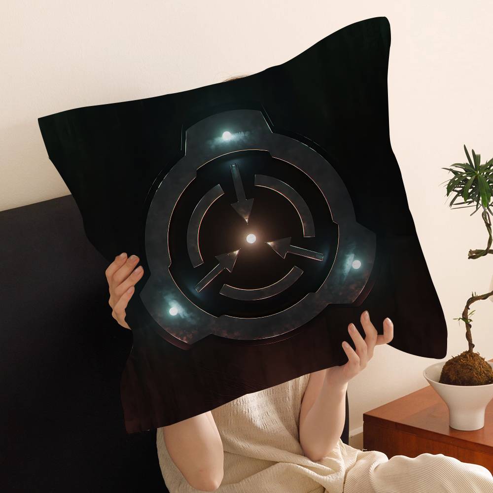 Scp FFoundation Game Cushion Cover Pillowcase Upholstery Sofa Throw Pillow Home Decor Pillowcas